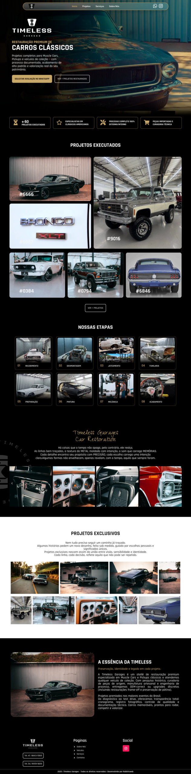 Site Timeless Garages